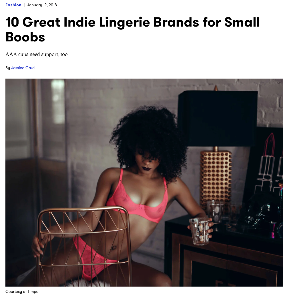 7 Indie (and Affordable!) Lingerie Brands That Should Be on Your