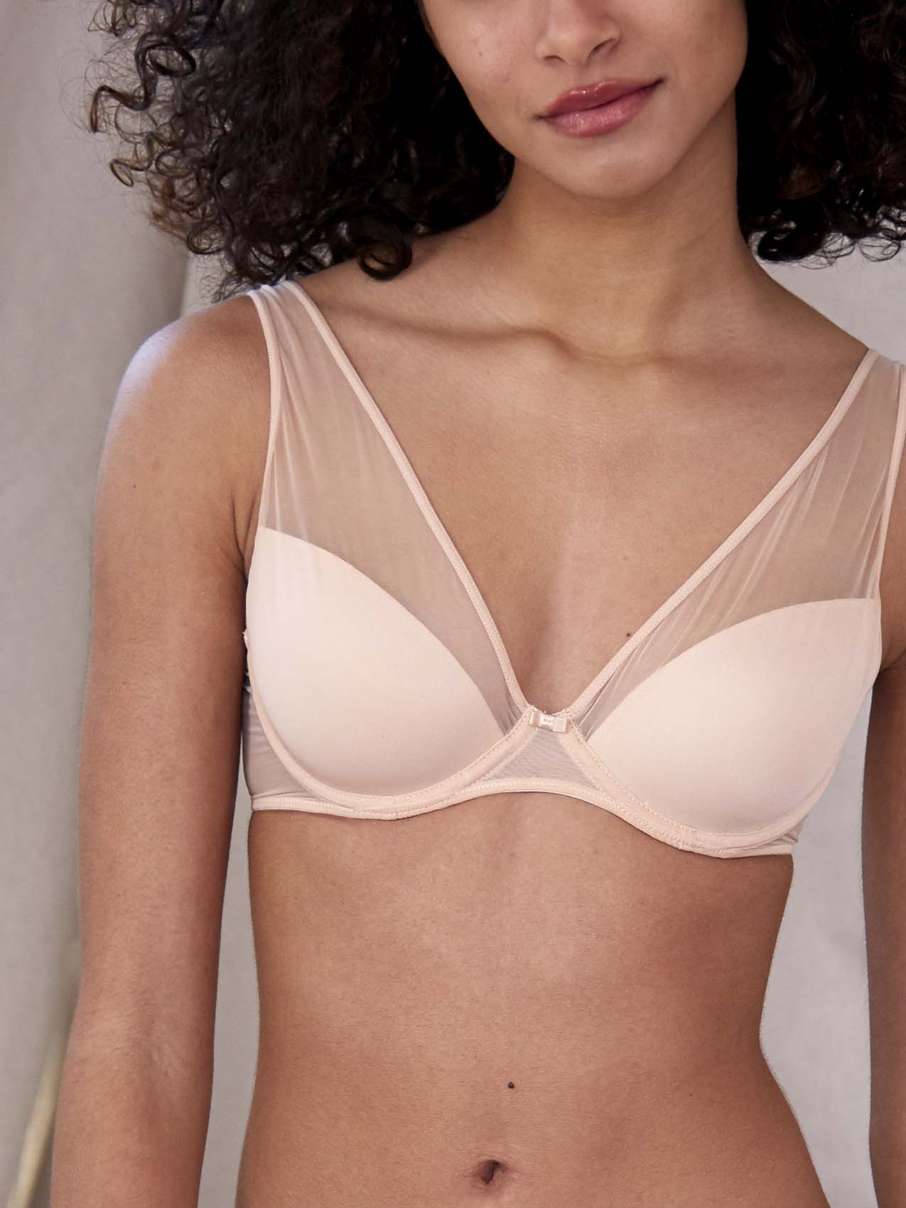 Camille Ladies Wirefree Soft Cup Bra White, white : Camille